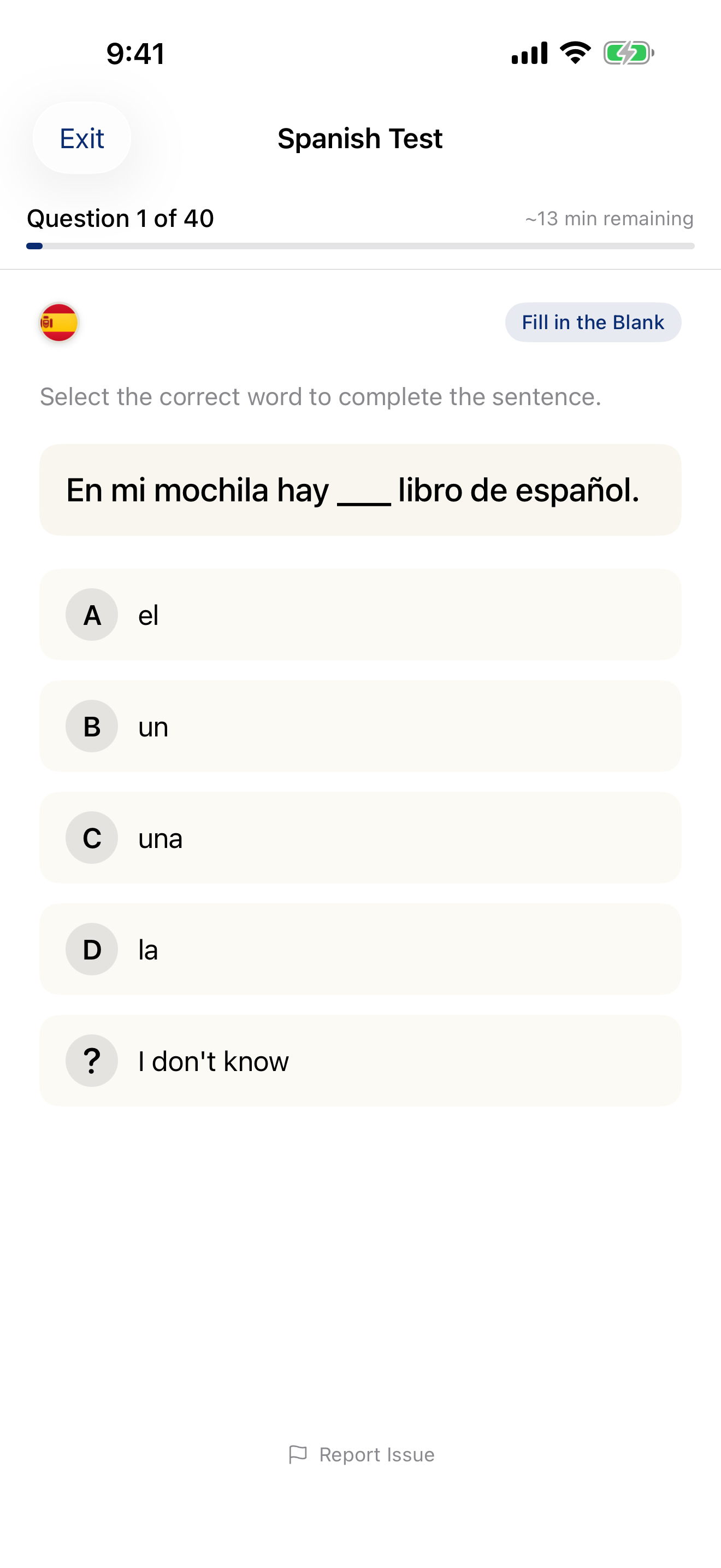 Answer Questions