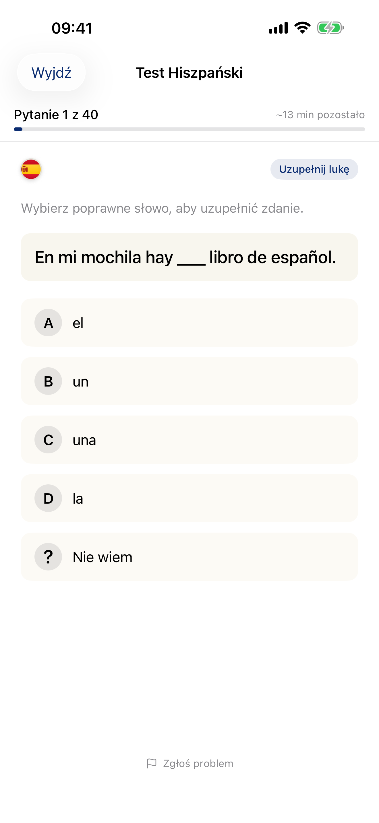 Odpowiedz na pytania