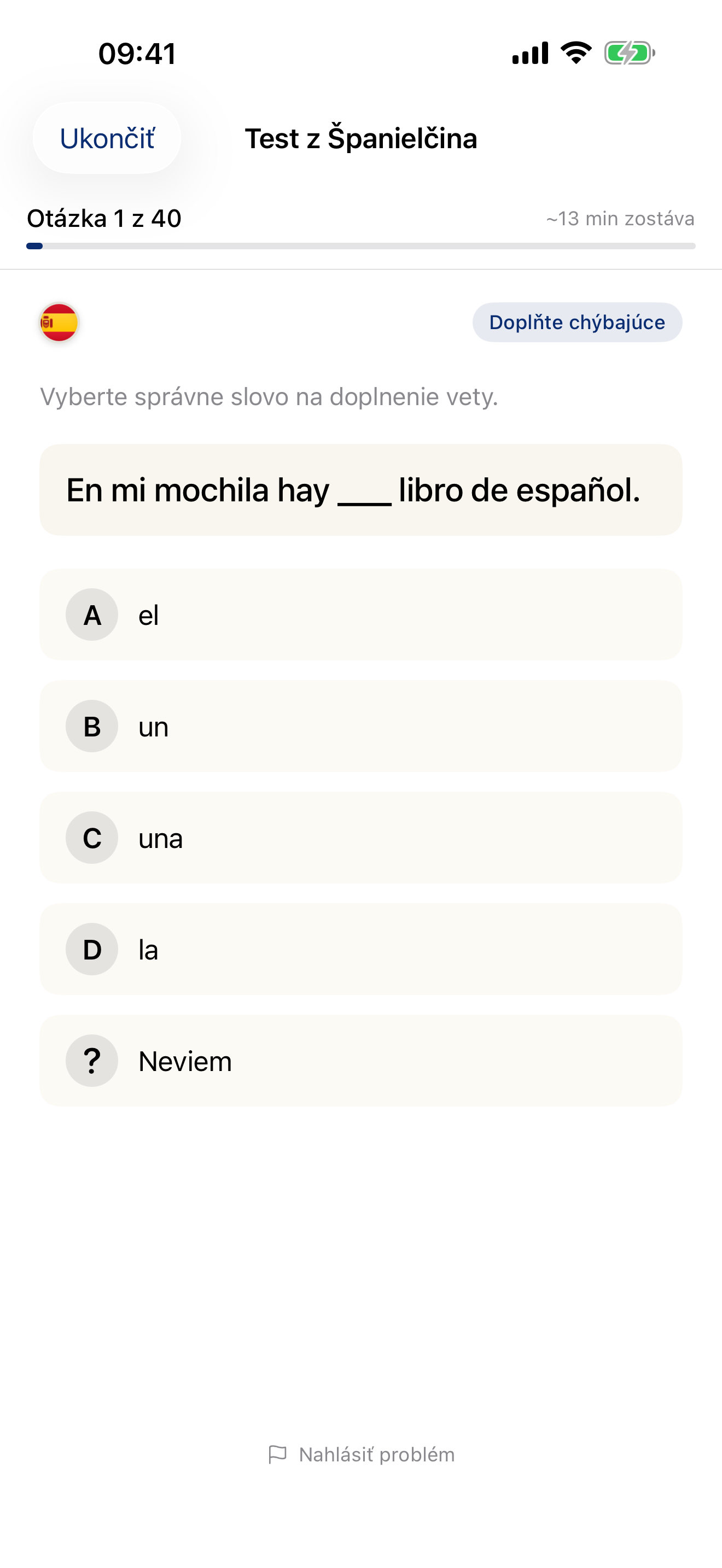 Odpovedzte na otázky